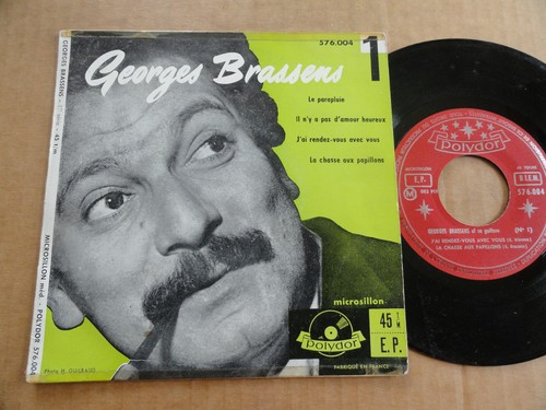 Disque 45t georges brassens - 45t,