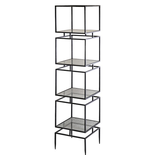 Etagère métal noir - métal,