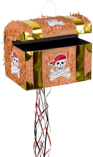 Piñata coffre au trésor - -,