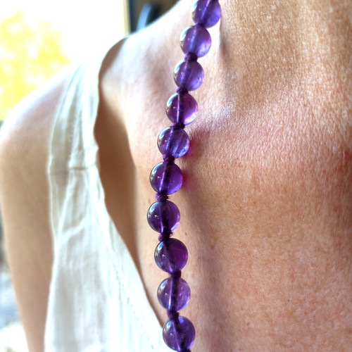 Collier ancien perles en - 64,