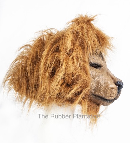 Lion masque latex déguisement - lion,