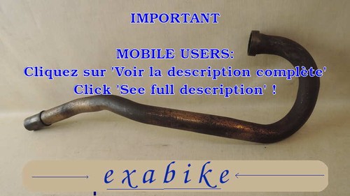 Coude echappement pour honda - coude,
