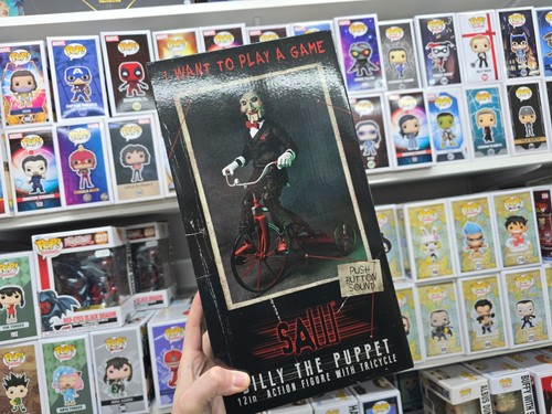 Saw billy with tricycle - billy,