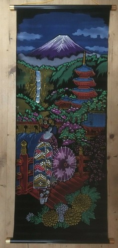 Tenture décor exotique
