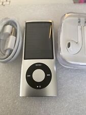 Apple iPod nano 5th Generation Silver (8 GB) New Battery Installed Big Bundle