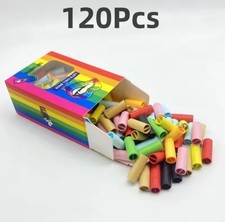 Filtres à cigarette colorés