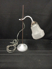 Ancienne Lampe De Bureau Notaire Art Déco Col De Cygne