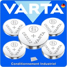 Piles VARTA CR2016 CR2025 CR2032 CR2430 CR2450 V13GA Pile Boutons 3V Vrac  Indus