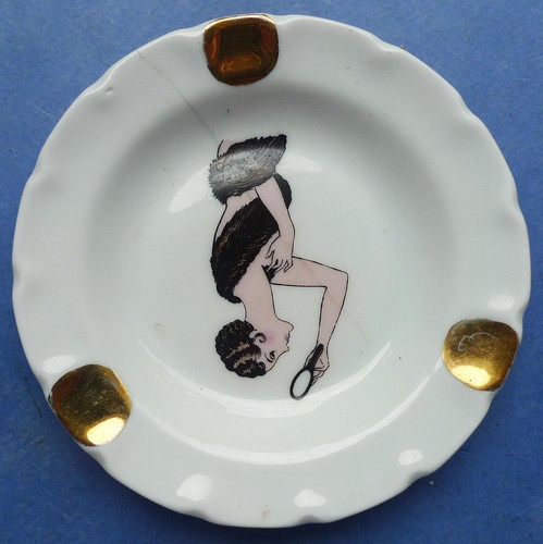 Cendrier coquin 1930 trompe - cendrier,