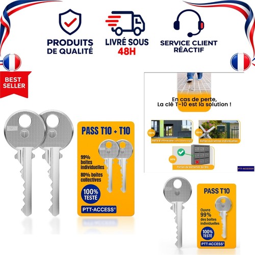 Clé pass ptt t10 - ptt, 2