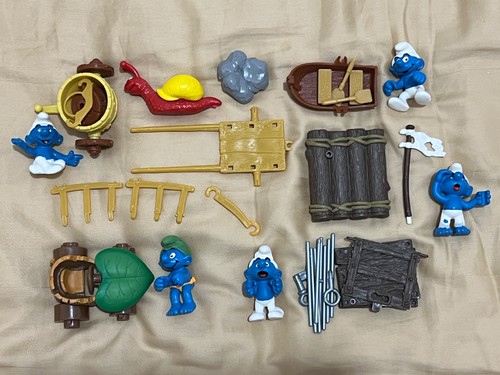 Lot super schtroumpfs - de,
