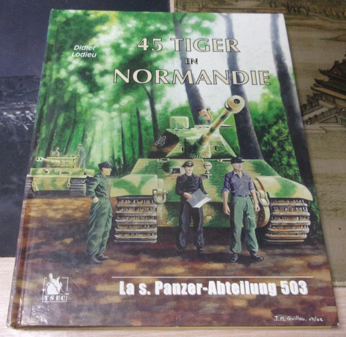 Livre tiger en normandie - livre,