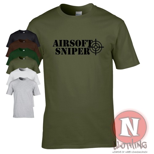 Shirt sniper airsoft équipe - sniper,