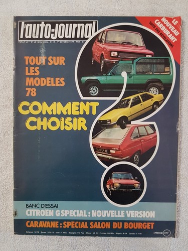 Auto journal 1 10 - l'auto,