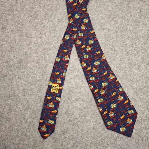 Hermes tie beachhouse - hermes, theme