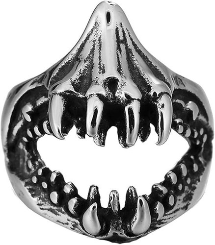 Bague motard machoire - bague, de