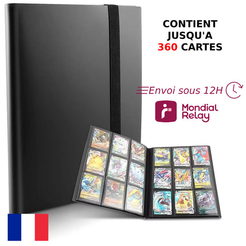 Album classeur 360 - album, cartes