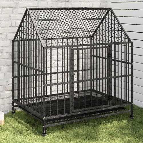Cage pour chien avec roues - cage,