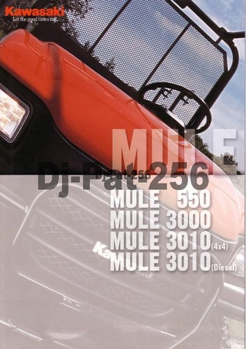 Brochure moto kawasaki mule - moto, :