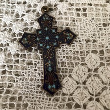 Ancienne Croix Pendentif En