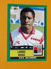 #270 LAMBIC WAWA RWD MOLENBEEK PANINI FOOTBALL 89 1988-1989 BELGIQUE