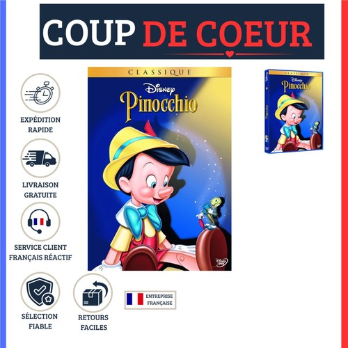 Pinocchio dvd disney classique - pinocchio,