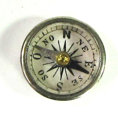 Boussole ancienne miniature - boussole,