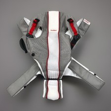 Baby Bjorn Infant Baby Carrier Gray White Mesh Light Breathable 8-25lb FREE SHIP