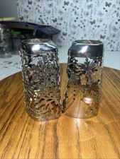 Bath & Body Works 2 Hand Soap Sleeve Silver snowman, and branches