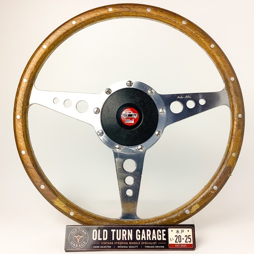 Volant bois moto lita - volant, 14"