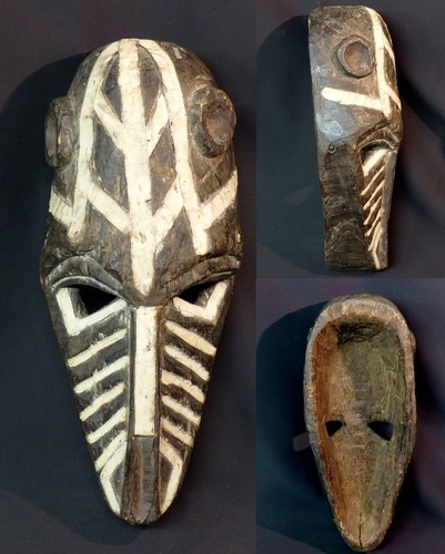 Art africain grand masque - art,
