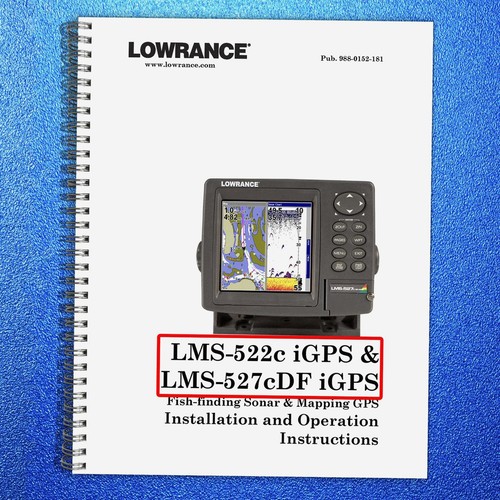 Lowrance lms 522c igps - lowrance,
