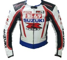 SUZUKI GSXR Courses Biker Cuir