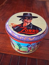 Ancienne Boite Métal Zorro