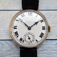 Montre homme vintage en or