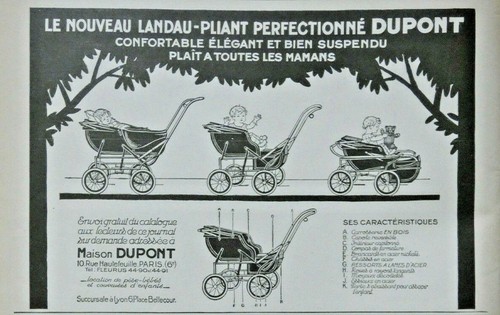 Publicité presse 1926 - de,