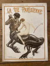 La Vie Parisienne  1921#16 - G.Pavis  "Le Premier  Concours Hippique..."-Curiosa