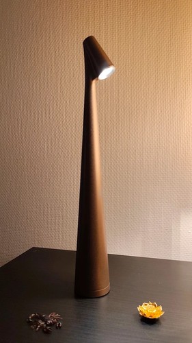 Lampe art déco peinture - déco,