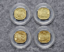 Whole Set (4pcs) China 2019~2022 Tai Wu-Yi Huang E-Mei Mountain 5 Yuan Coin New!