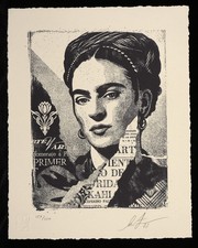 SHEPARD FAIREY Frida Kahlo