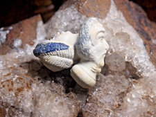 pipe  terre cuite sculptée