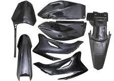 BLACK PLASTIC FENDER FAIRINGS