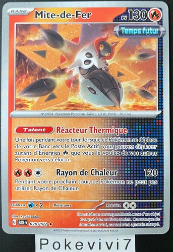Carte pokemon mite fer - pokemon, mite-de-fer
