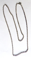 Chain necklace solid silver