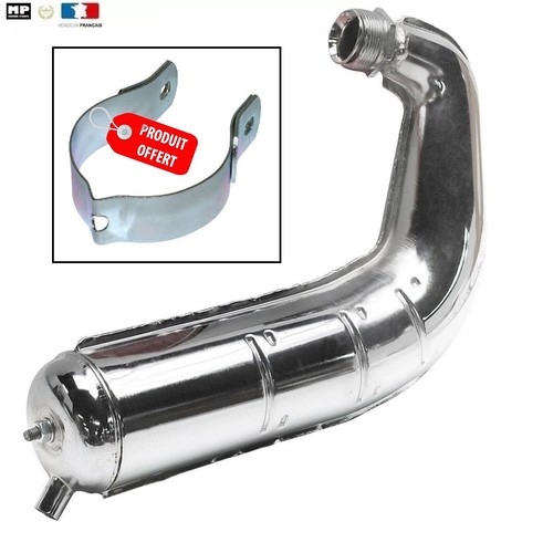 Pot échappement crome - pot,