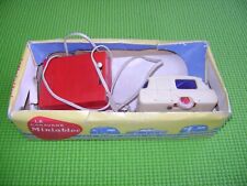 ANTIQUE ADOR MINI BLOCK ELECTRIC CARAVAN TOY WITH ORIGINAL MAZDA BATTERY