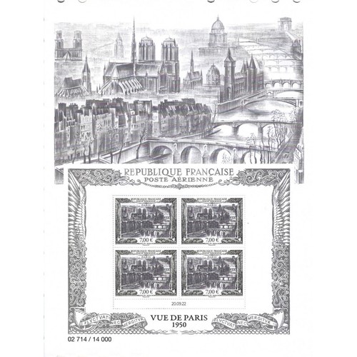 Affiche salon vue - paris,