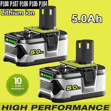 2X 5,0AH Pour Ryobi Batterie