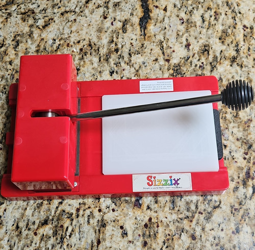 Sizzix manual die cutting - die, &