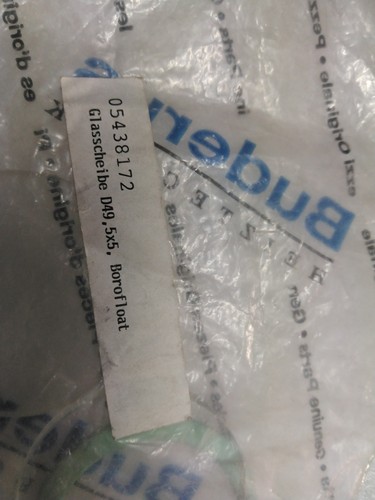 Buderus 05438172 sight glass - buderus,